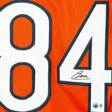 Colston Loveland Signed Chicago Navy Football Jersey (Beckett)