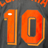 Evan Longoria Signed San Francisco Black Baseball Jersey (JSA)