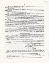 John Lithgow Hand-Signed 1989 AFTRA Exclusive Agency Contract