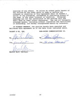 Martin Mull Hand-Signed 1990 MGM Hollywood Studio Screenplay Contract