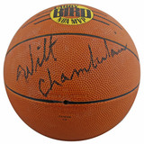 Lakers Wilt Chamberlain Authentic Signed Spalding  Basketball PSA/DNA #AO04398