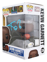 Timberwolves Kevin Garnett Signed #226 Funko Pop Vinyl Figure JSA Witness 2