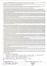 Heather Locklear Hand-Signed Feature Film Contract