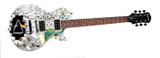 Pink Floyd David Gilmour Epiphone Gibson Les Paul Photo Graphics Guitar ACOA JSA