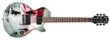 U2 Bono Autographed Custom Epiphone "War" Graphics Guitar