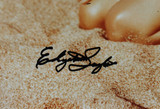 Elizabeth Taylor Suddenly Last Summer Signed 16x20 Vertical Photo BAS #AE17938
