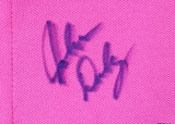 John Daly Authentic Signed Match Worn Pink Loudmouth Polo Shirt BAS #BK84761