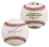 D-Backs Mark Grace Authentic Signed 2001 World Series Logo Baseball W/ Case BAS