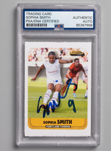 Sophia Wilson Smith SIGNED Card PSA/DNA Certified Auto USWNT SI FOR KIDS CARD