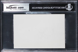 Gary Oldman Harry Potter Authentic Signed 4x6 Index Card BAS Slabbed