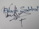 Black Sabbath Signed Drumhead