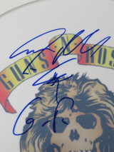 Steven Adler Signed Guns N' Roses Drumhead