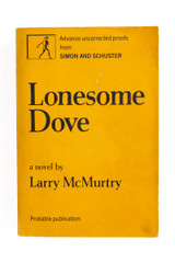 Lonesome Dove (Unsigned Advance Reading Copy)
