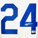Miguel Tejada Signed Kansas City White Baseball Jersey (Beckett)