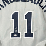 Chuck Knoblauch Signed New York Grey Baseball Jersey (JSA)
