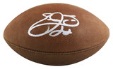 Cowboys Emmitt Smith Signed Official Wilson Nfl Football BAS Witnessed #5W037481