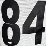 Antonio Brown Signed Pittsburgh White Football Jersey (JSA)