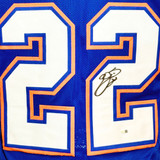 Emmitt Smith Signed Florida College Blue Football Jersey (JSA)