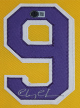 Chevy Chase Authentic Signed Yellow Fletch Pro Style Framed Jersey BAS #BM43470