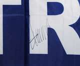 Donald J. Trump Signed 36x60 Trump Vance Campaign Flag PSA/DNA #AS01960