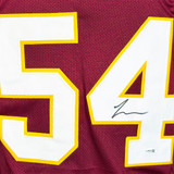 Leo Chenal Signed Washington Red Football Jersey (JSA)