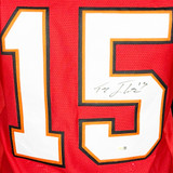 Tez Johnson Signed Tampa Bay Red Football Jersey (JSA)