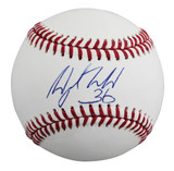 Rangers Wyatt Langford Authentic Signed Robert Manfred OML Baseball JSA #AU76574