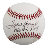 Rangers Frank Howard "1960 NL ROY" Signed Allen Selig OML Baseball BAS #BY101125