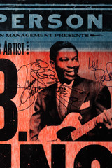 B.B. King Framed Hatch Show Print Poster