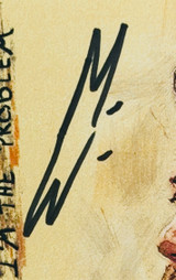 Morgan Wallen Signed "I'm The Problem" CD Cover JSA