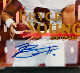 Bryce Young Signed 2022 Skybox Metal Univ. Champ Trading Card 8.5 NM