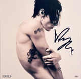 Yungblud Signed "Idols" 5x5 Art Card with LP JSA