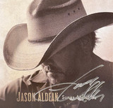Jason Aldean Signed "Songs About Us" CD Insert w/ Double LP & CD ACOA