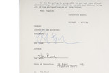 Dual-Signed Legal Contract Page: Rob Lowe and Jan Reid (1986 Legal Agreement)