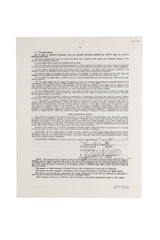 Kevin Bacon Hand-Signed AFTRA Exclusive Agency Contract