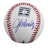 Braves John Smoltz Authentic Signed Hall OF Fame Logo Oml Baseball BAS #BY103703