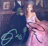 Ariana Grande & Cynthia Erivo Signed Wicked Display 16.75” x 12.75” ACOA