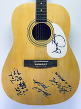 Monkees Signed Acoustic Guitar JSA