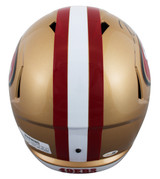 49ers Kaelon Black Authentic Signed Full Size Speed Rep Helmet JSA Witnessed