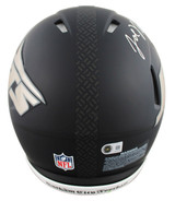Jets Joe Namath Signed Rivalries Full Size Speed Proline Helmet BAS Witnessed