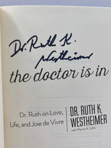 The Doctor Is In: Dr. Ruth on Love, Life, and Joie de Vivre