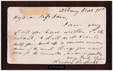Theodore Roosevelt Autograph Letter