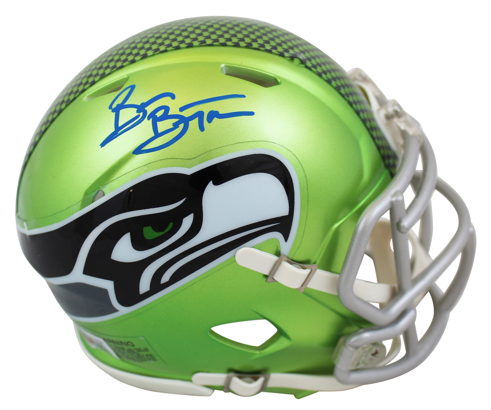 seahawks-brian-bosworth-authentic-signed-flash-speed-mini-helmet-bas-witnessed