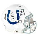 Peyton Manning Signed SB XCI MVP - HOF 21 Inscription Indianapolis Colts Authentic Speed Full-Size Football Helmet (Fanatics)