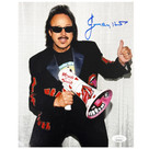 Jimmy Hart Signed Pose 2 Wrestling 8x10 Photo (JSA)