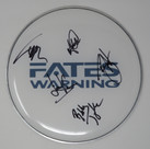 Fates Warning Signed Drumhead