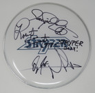 Stryper Signed Drumhead
