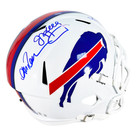 Jim Kelly Andre Reed & Thurman Thomas Signed Buffalo Bills Speed Full-Size Replica Football Helmet (Beckett)