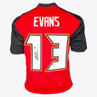 Mike Evans Signed Tampa Bay Pro Red Football Jersey (JSA)