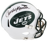 Jets Curtis Martin  Signed 1998-18 TB Full Size Speed Rep Helmet PSA/DNA Itp